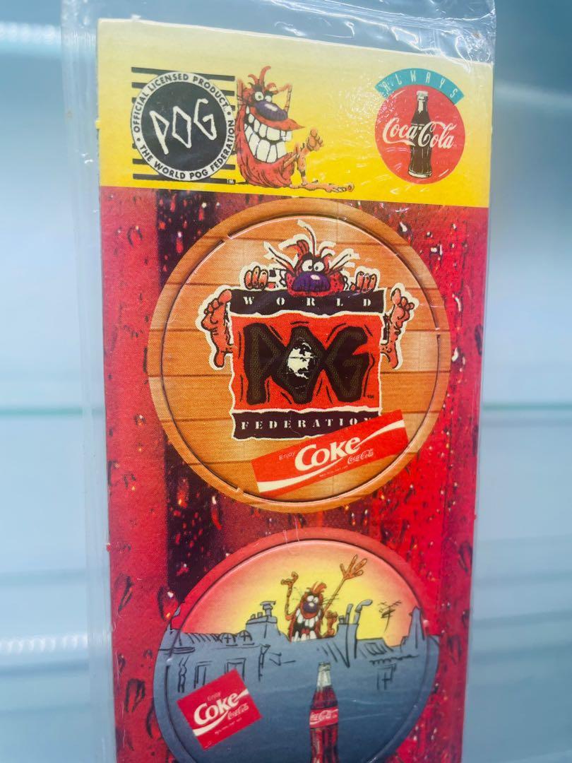 Classic POG (Category: Vintage Collectibles) located in Makati City. Submitted by tomypom (Listing ID 1177986052, Image 2). Description: Cocacola POG Sealed and uncut 99 pesos only!! .