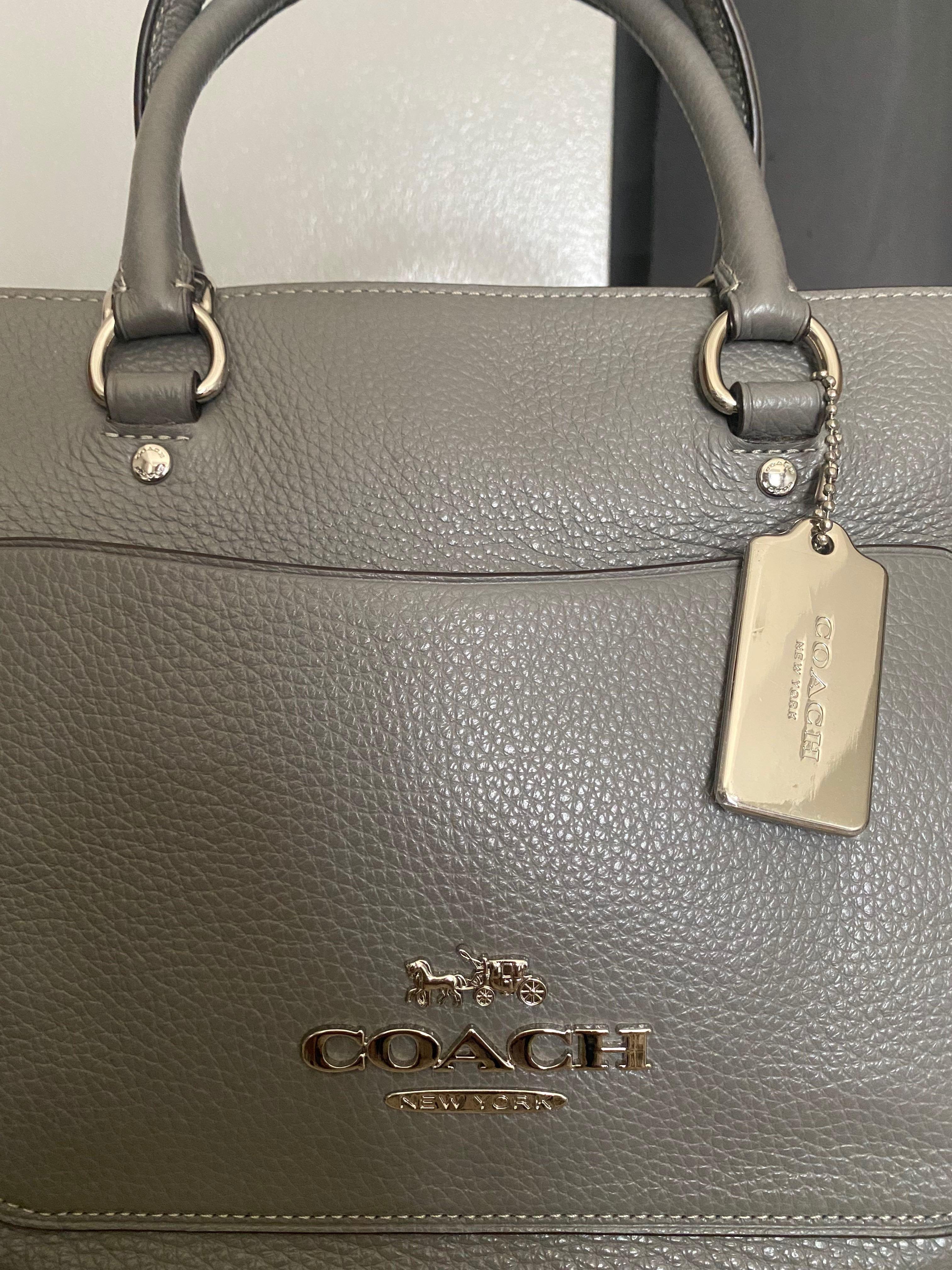 Coach large hot sale emma satchel