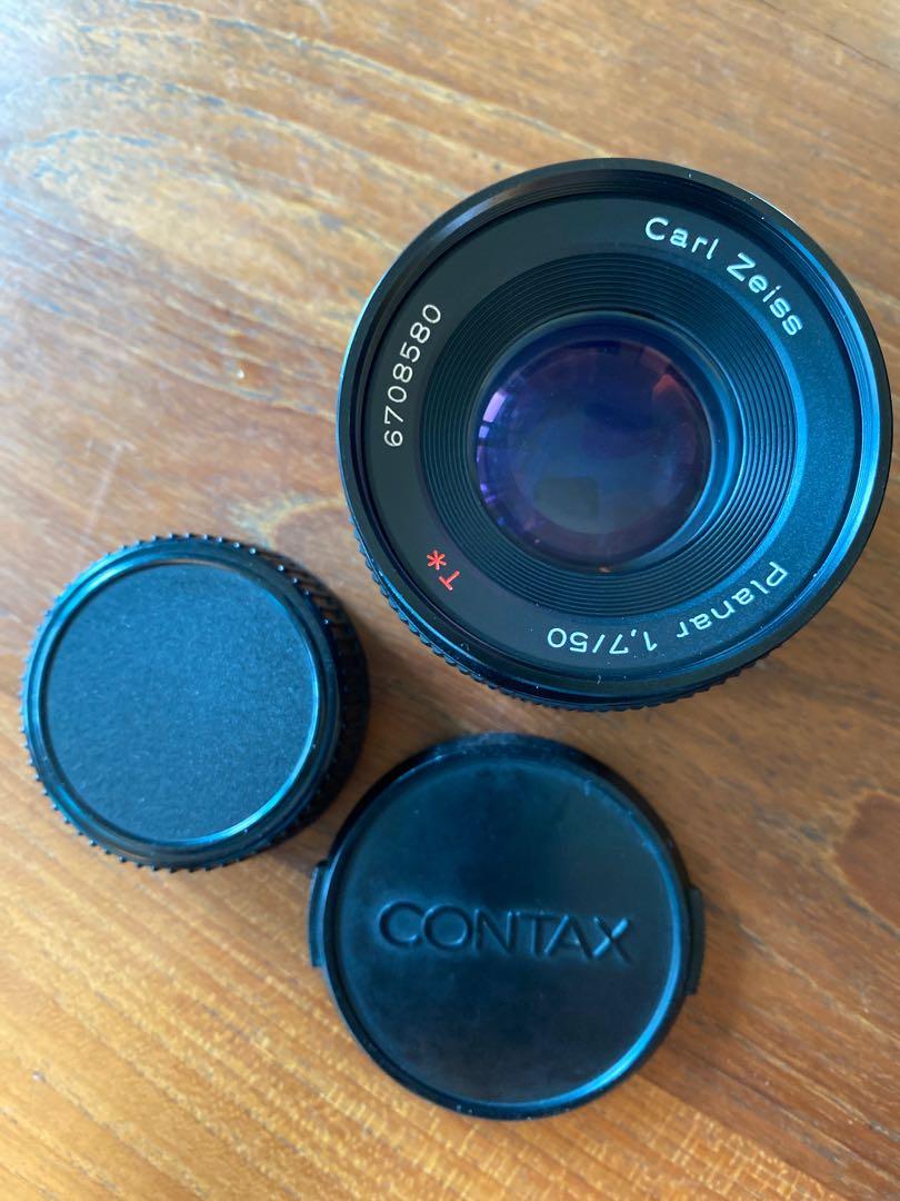 CONTAX Carl Zeiss Planar 50mm F1.7 AEJ-