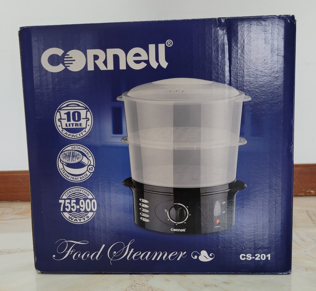 Cornell 2 Tier Food Steamer CS201, TV & Home Appliances, Kitchen