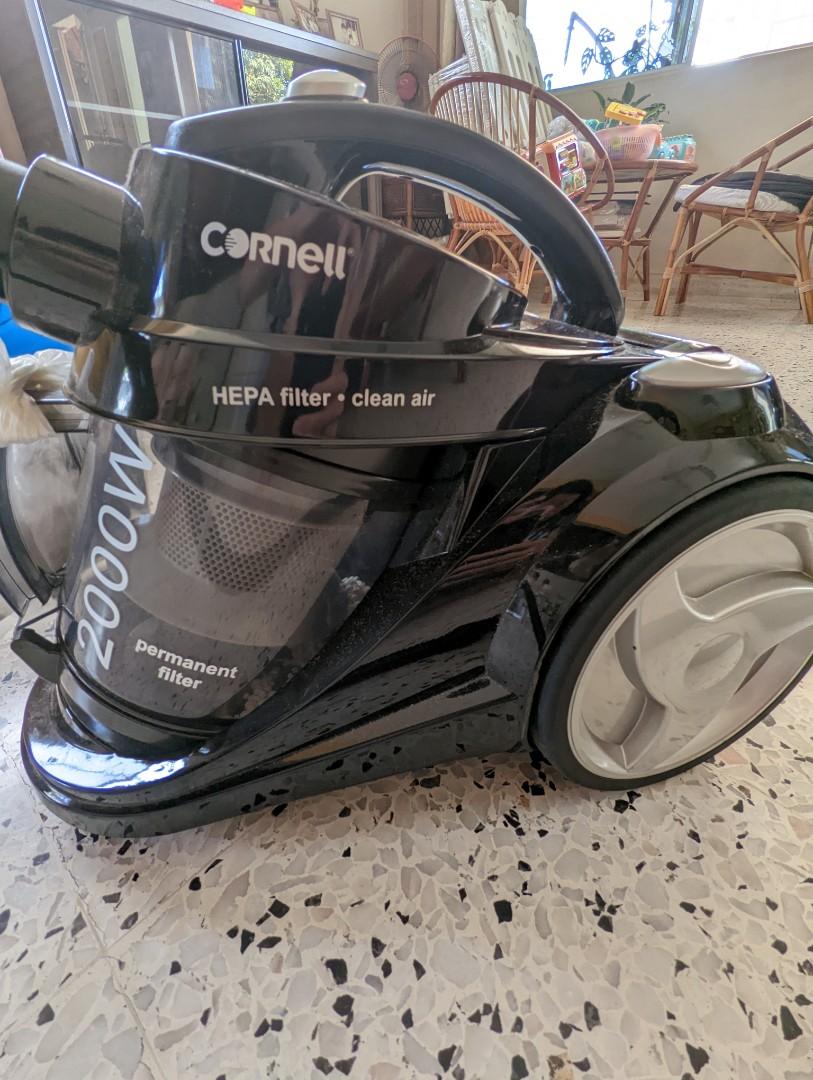 CORNELL CVCPH2000CH CYCLONIC VACUUM CLEANER (2000W) HEPA FILTER, TV