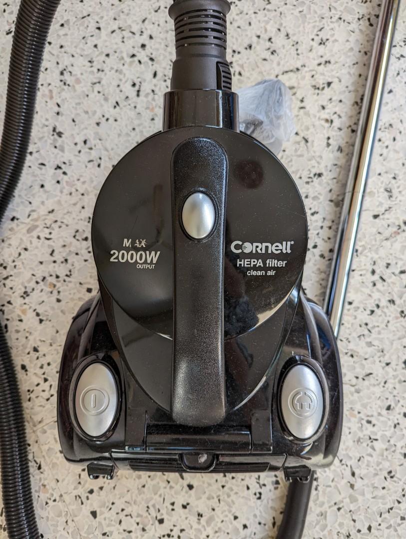 CORNELL CVCPH2000CH CYCLONIC VACUUM CLEANER (2000W) HEPA FILTER, TV