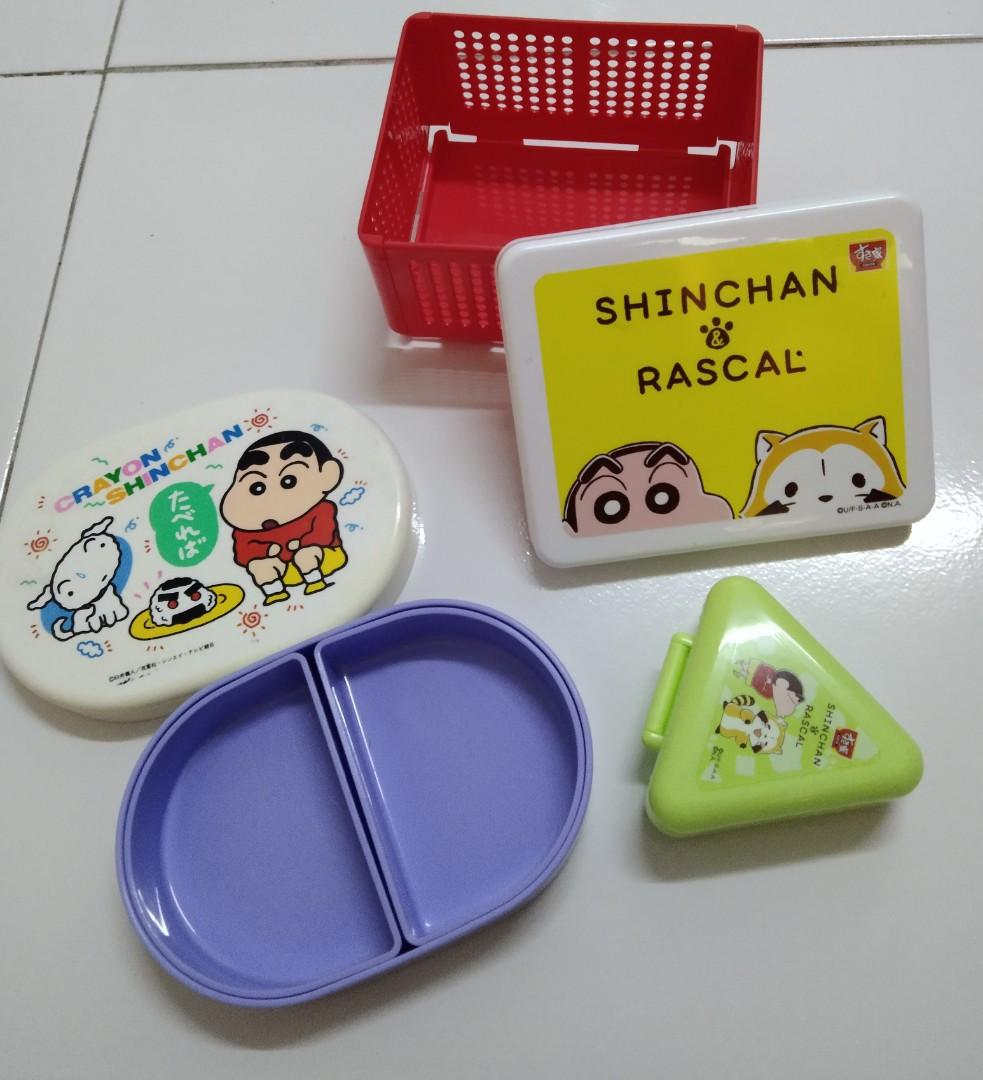 Crayon shinchan bento box, Hobbies & Toys, Toys & Games on Carousell