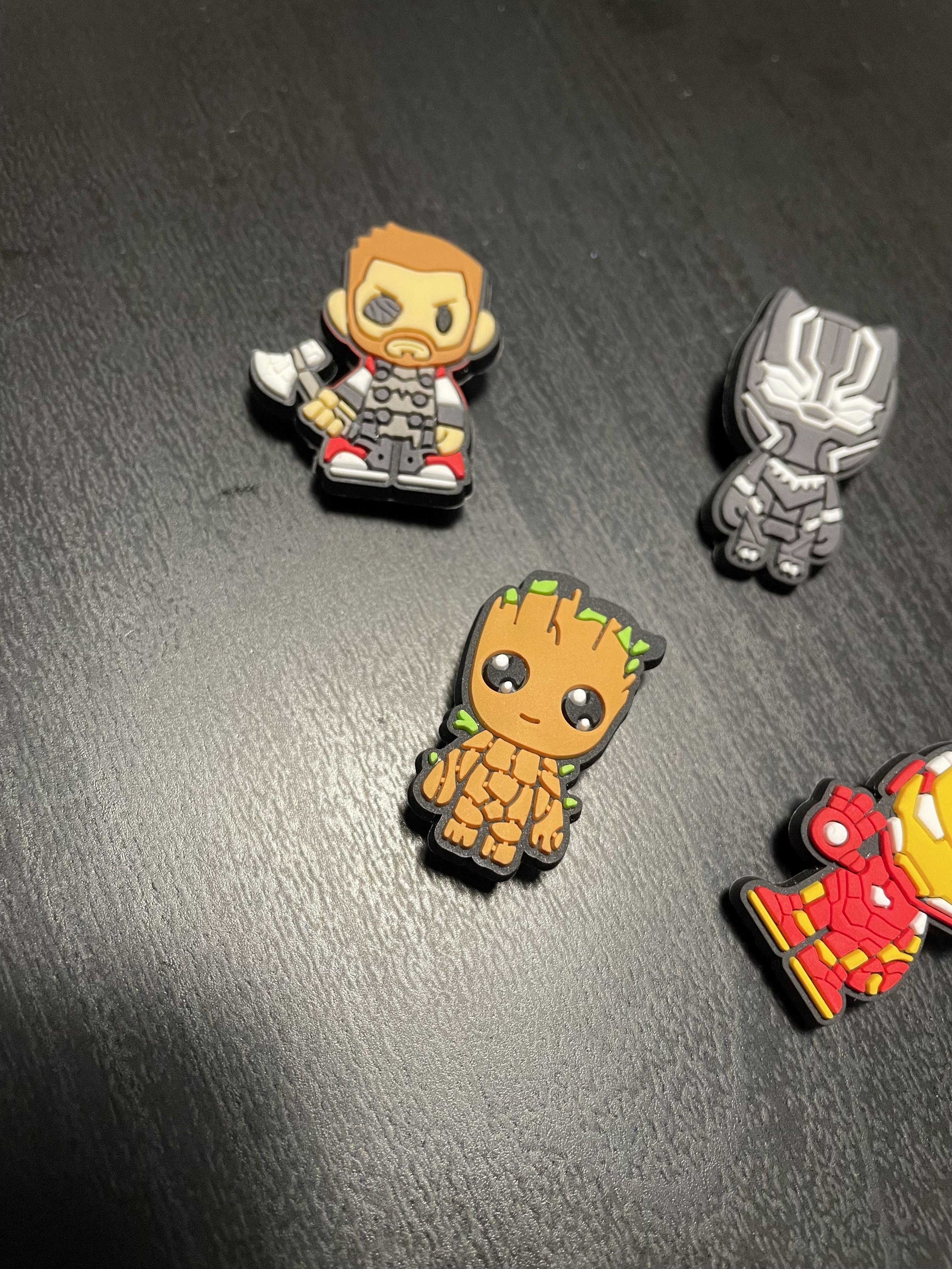 Crocs Marvel Jibbitz, Men's Fashion, Footwear, Shoe inserts