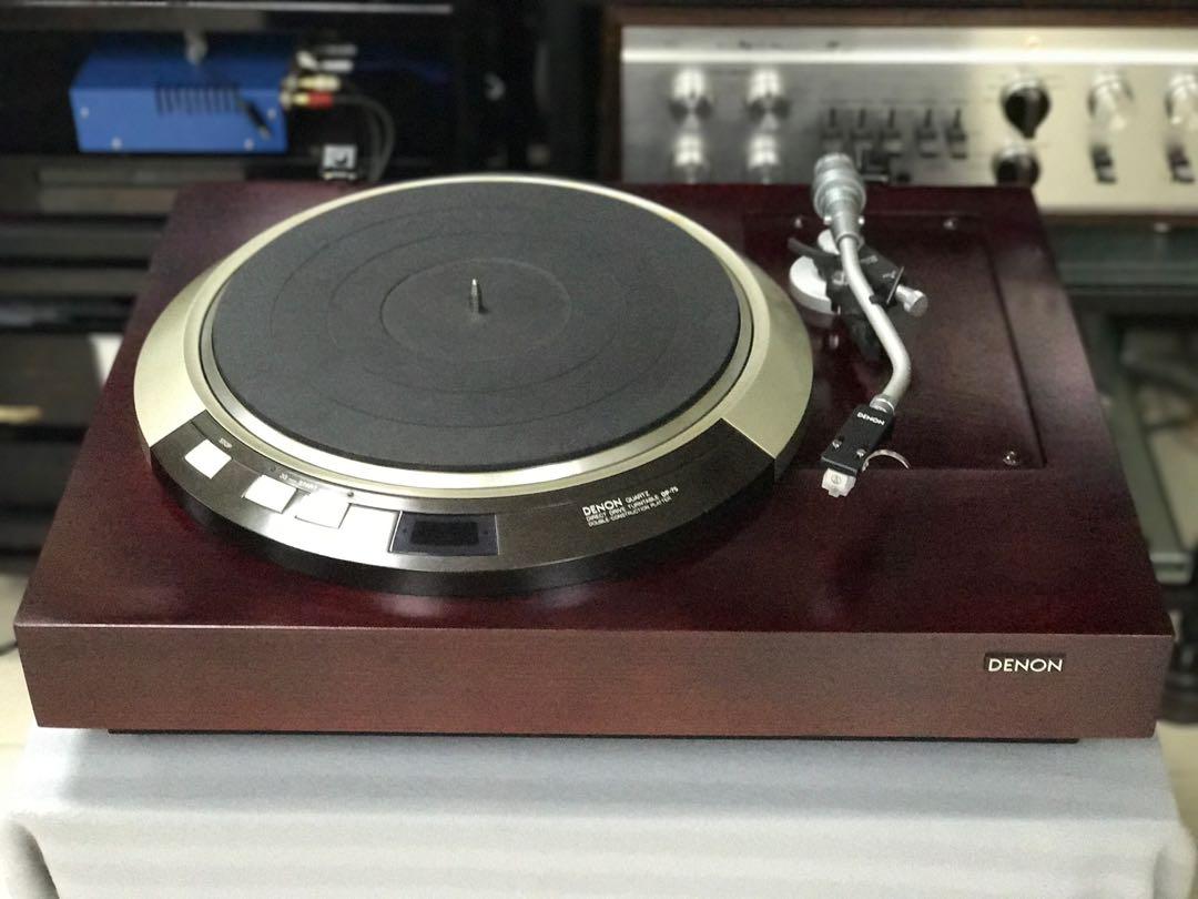 Denon DP-75 黑膠唱盤, 音響器材, 其他音響配件及設備- Carousell