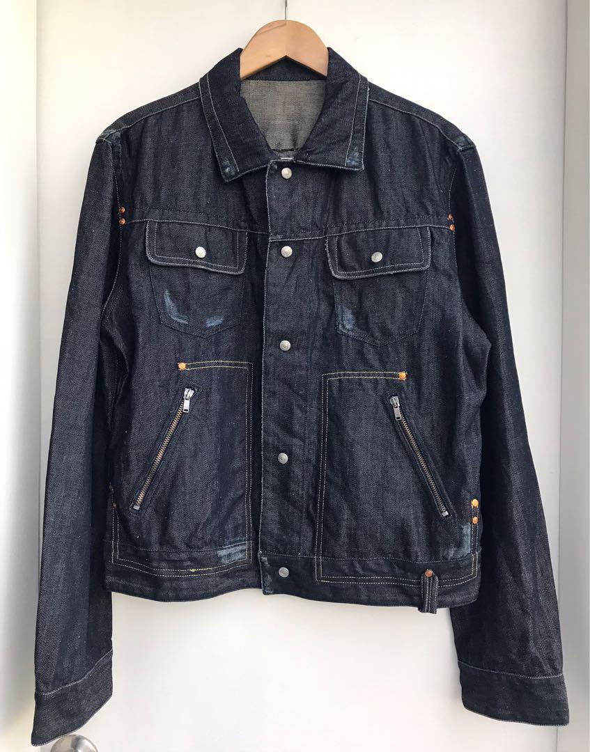 Diesel Reversible Denim Jacket Made in 
