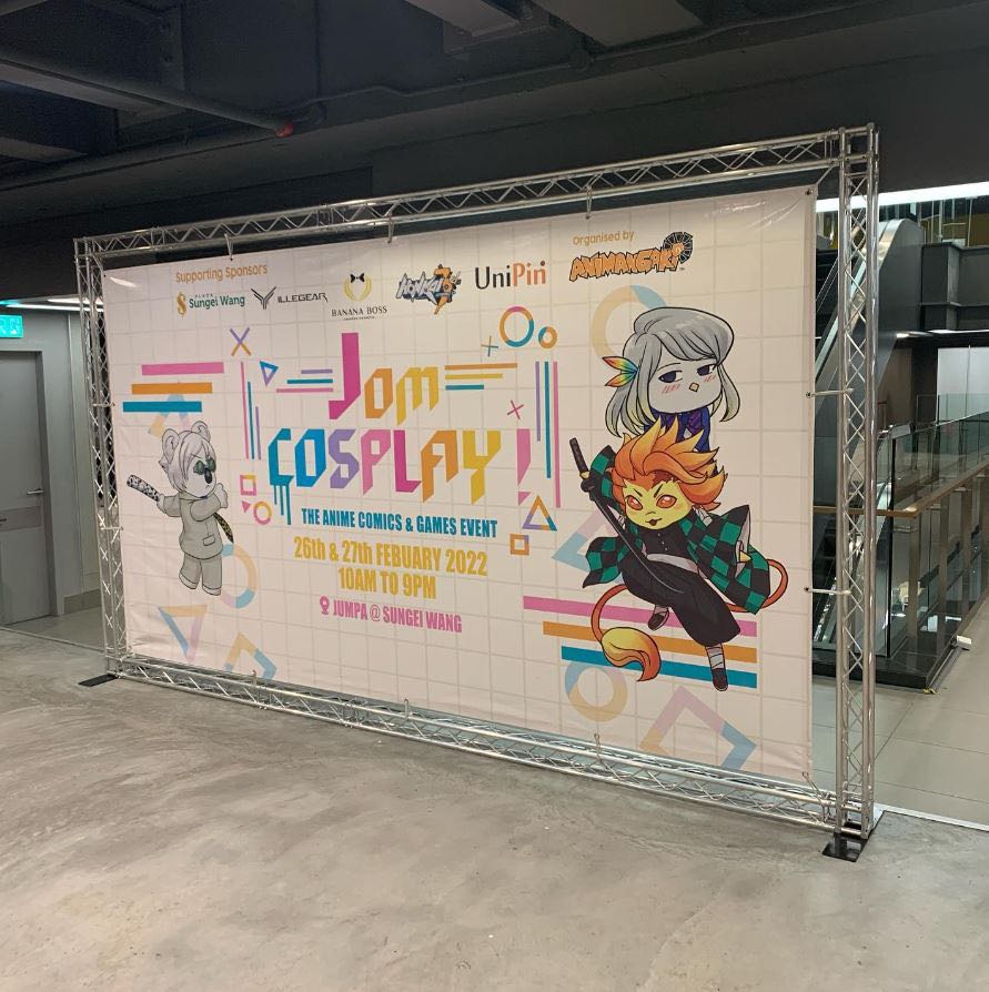 Event Truss 8ft Backdrop customizable big or small for rent for wedding