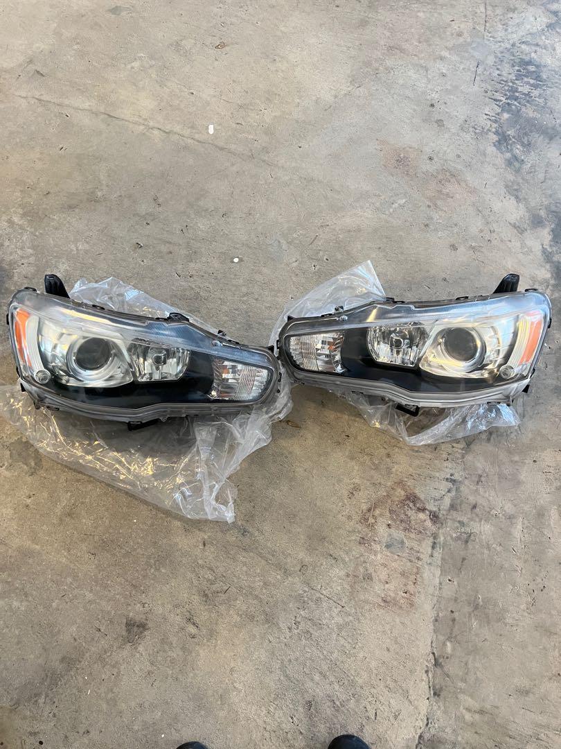 Evo x headlight, Car Accessories, Accessories on Carousell