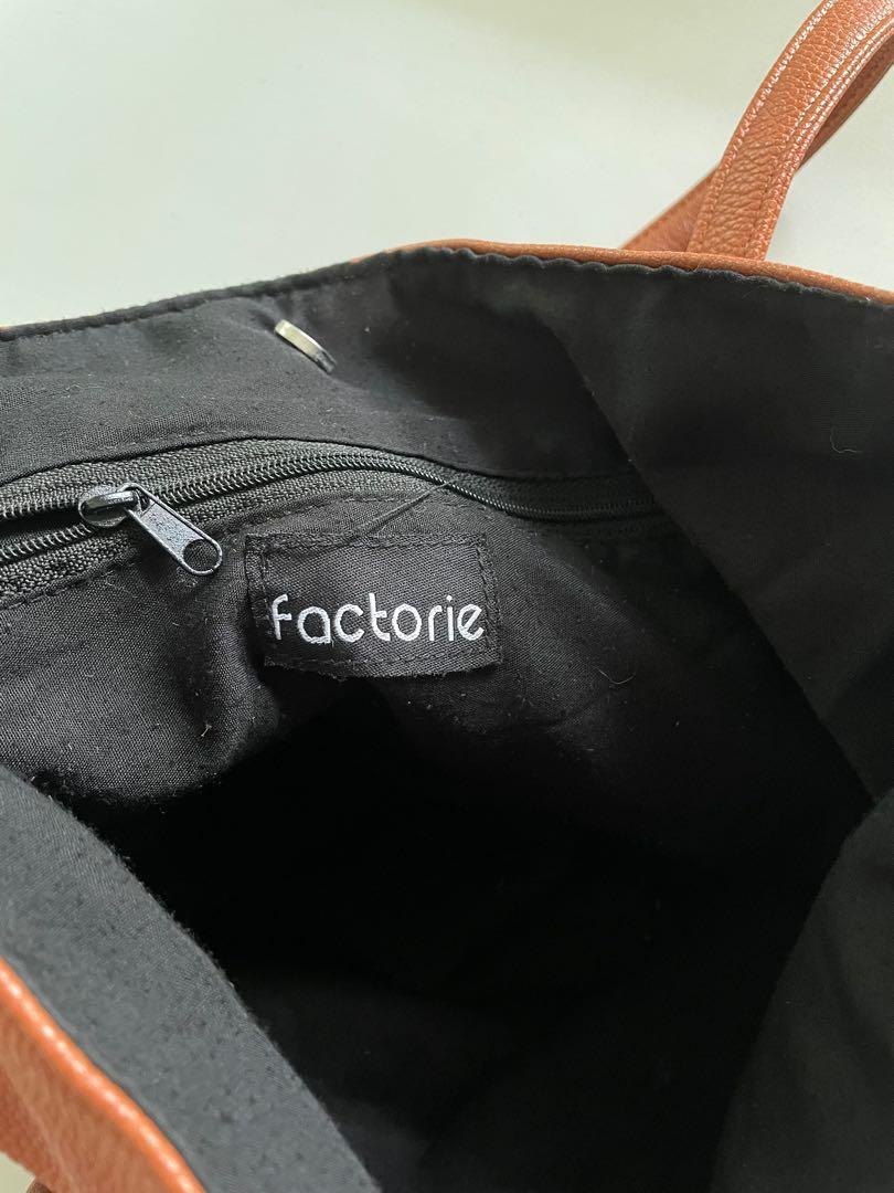 Factorie Tote Bag, Women's Fashion, Bags & Wallets, Tote Bags on Carousell