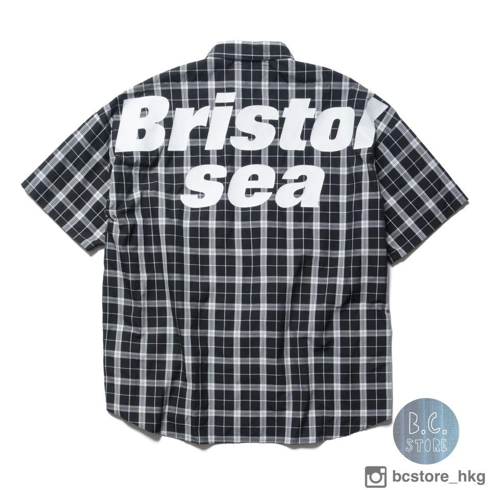 FCRB 22SS S/S BAGGY SHIRT BRISTOL SEA-