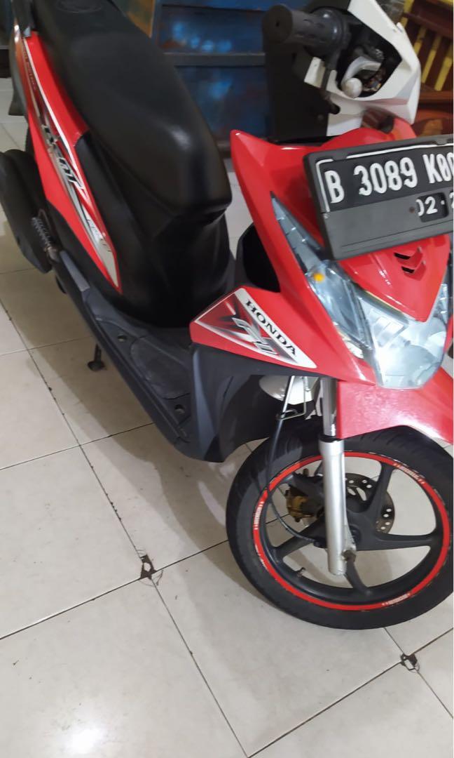 FOR SALE HONDA BEAT 2014 MERAH PUTIH Motor di Carousell