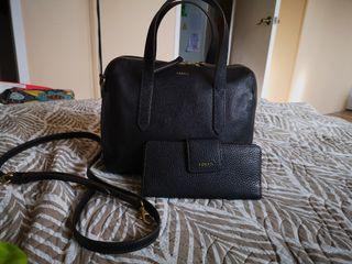 Fossil sydney satchel