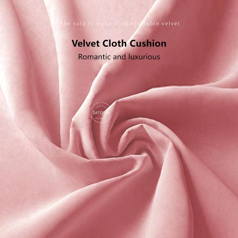 [FREE DELIVERY] Triple Seat Family Sofa Nordic Design (Pink/Grey