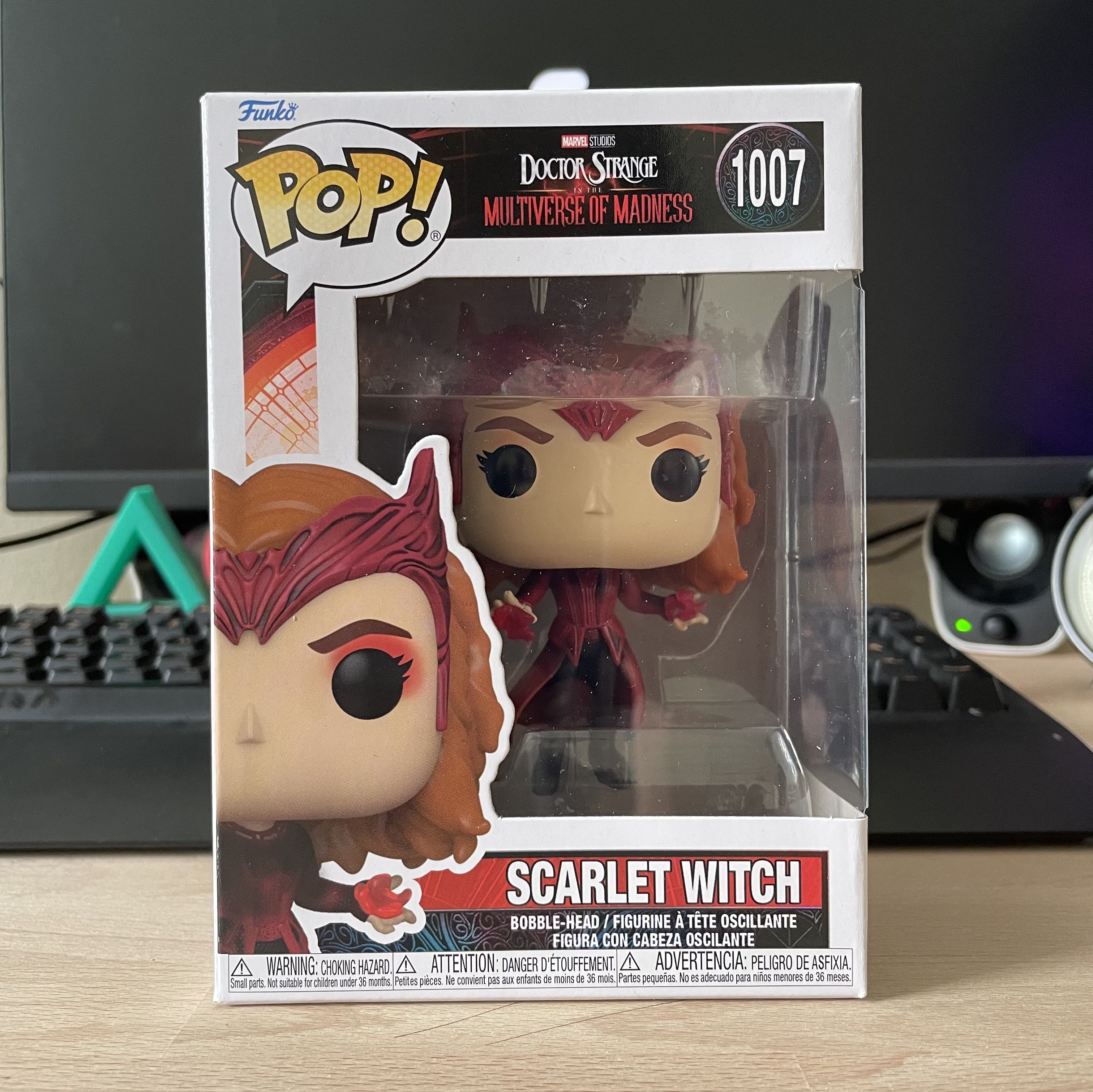 Funko Pop! Scarlet Witch - Doctor Stranger Multiverse Of Madness, Hobbies &  Toys, Toys & Games on Carousell