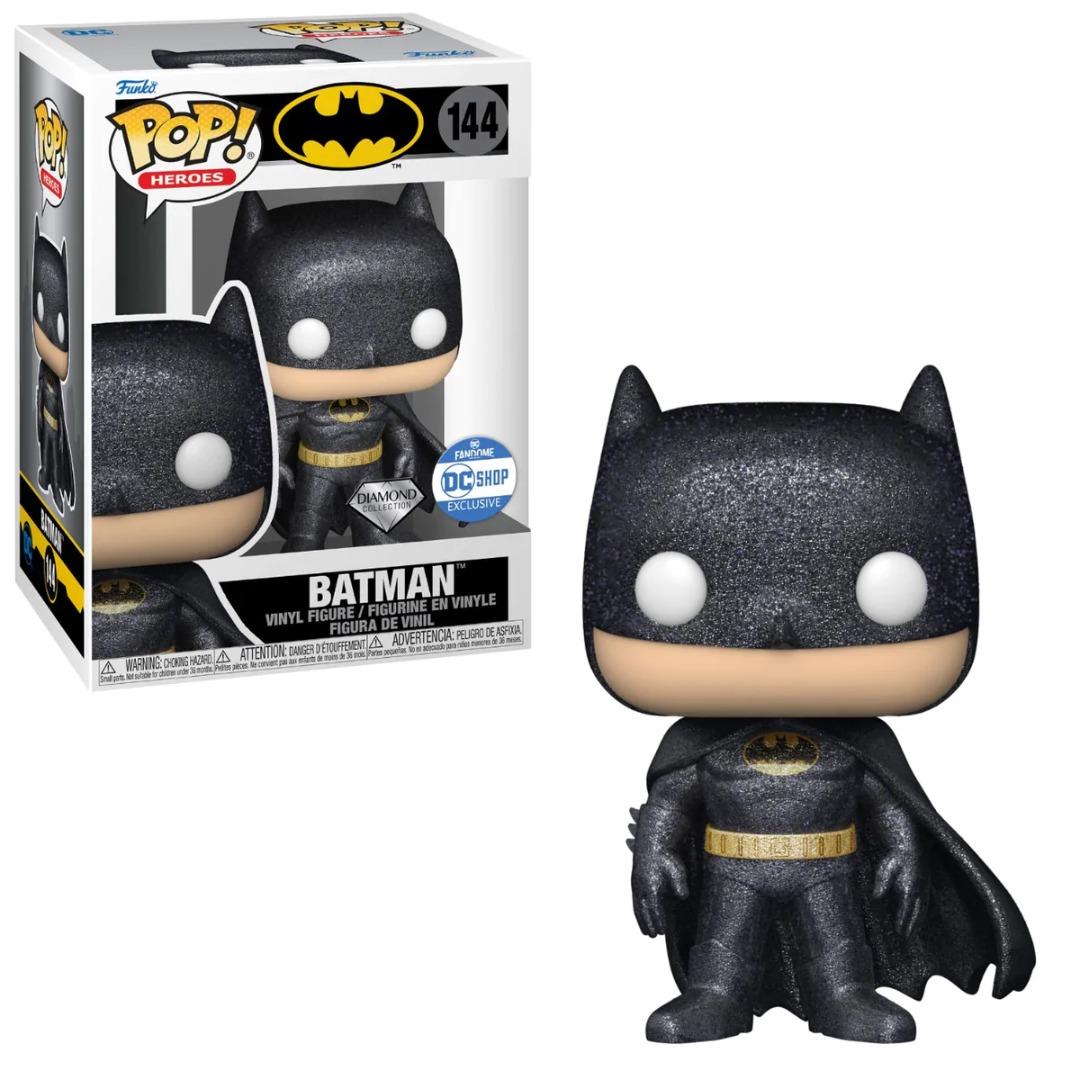 Funko-POP!-Heros-DC-Batman #144 (Diamond) (DC shop exclusive