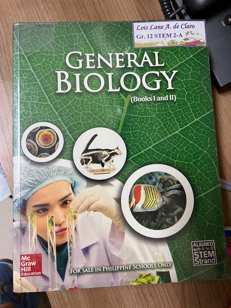 General Biology McGraw Hill, Hobbies & Toys, Books & Magazines ...