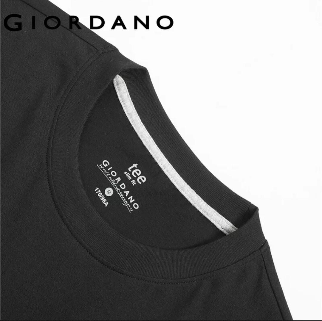 giordano slim fit tee