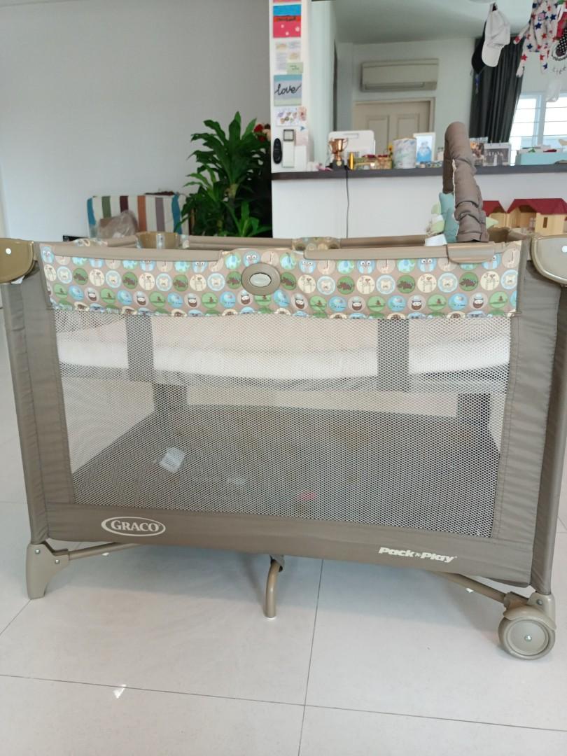 Graco Travel Cot (Pack 'n Play), Babies & Kids, Baby Nursery & Kids ...