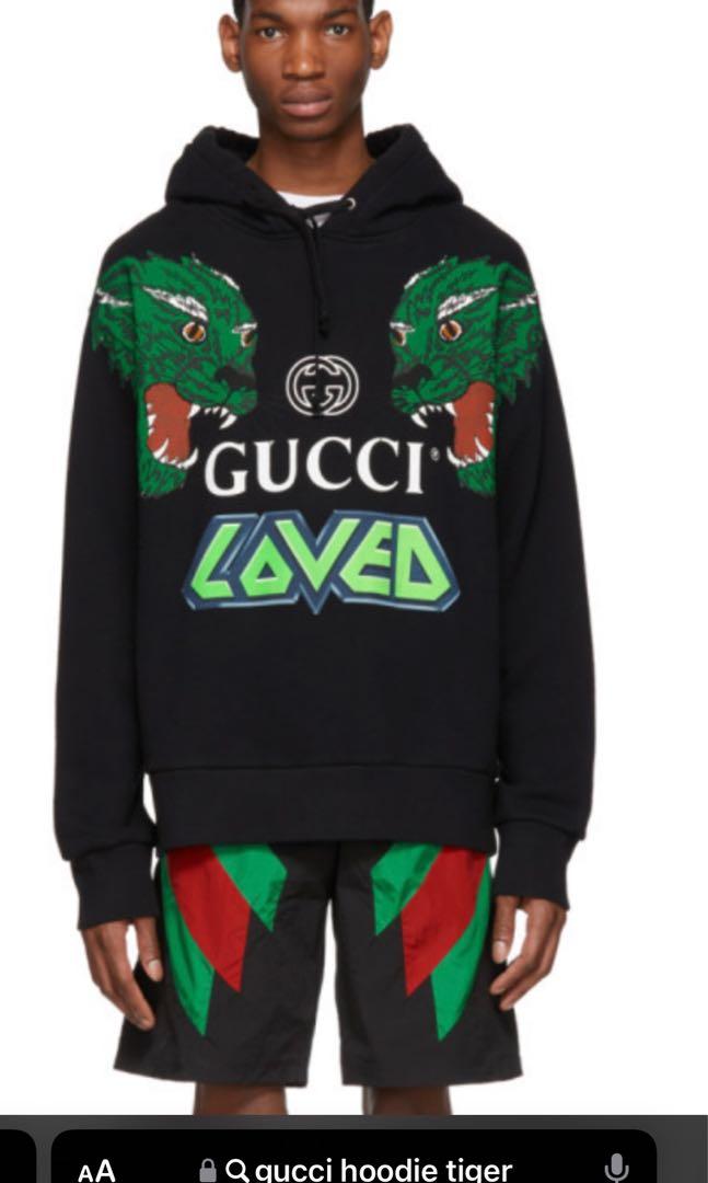 tackle telt ineffektiv Gucci tiger hoodie, Men's Fashion, Tops & Sets, Hoodies on Carousell