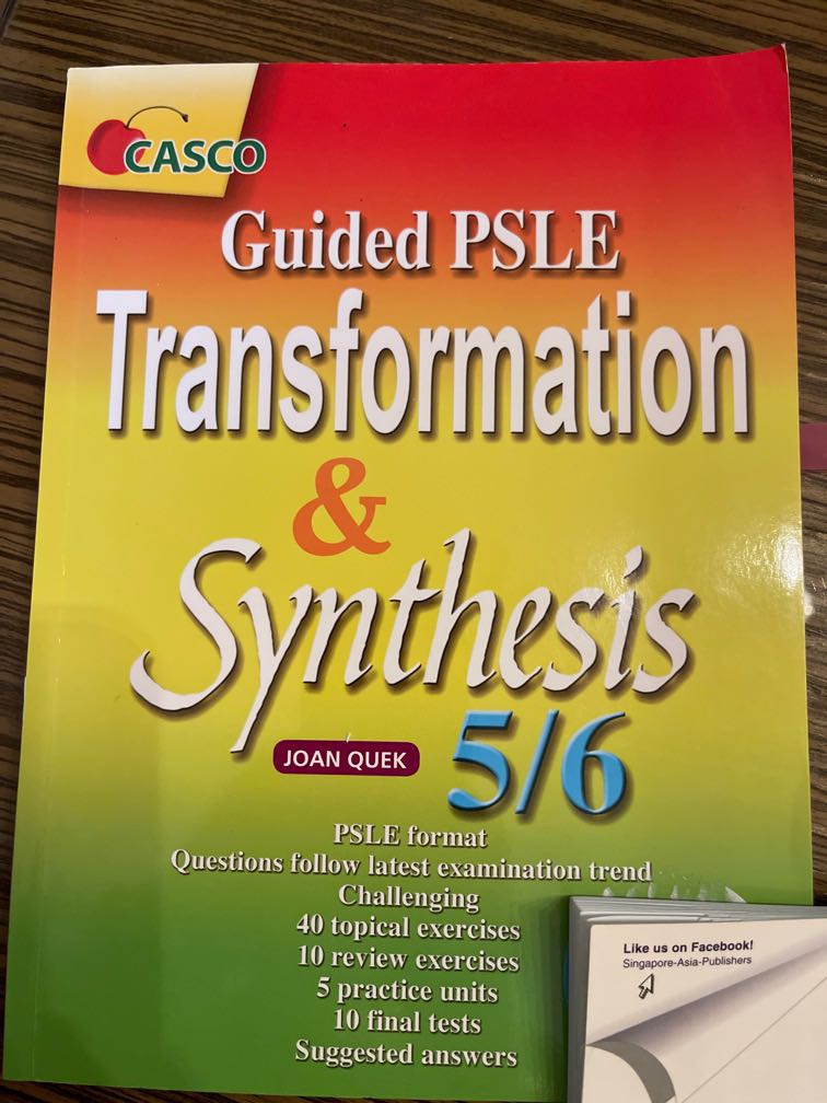 Guided PSLE Synthesis & Transformation Pri 5/6, Hobbies & Toys, Books ...