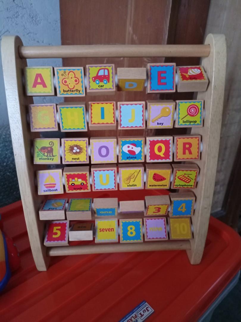 Hape Wooden Abc Chart Babies Kids Infant Playtime On Carousell