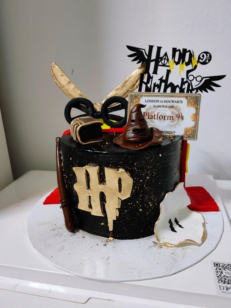 Harry Potter Birthday Cake from Hagrid - Icing on the Bake