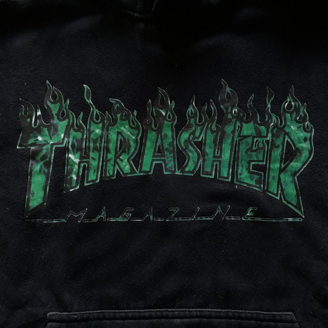 Thrasher hot sale ghost flame