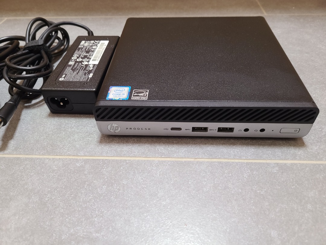休日 HP ProDesk 400 G3 DM 第7世代 Core i5 メモリ:8GB 新品SSD:120GB