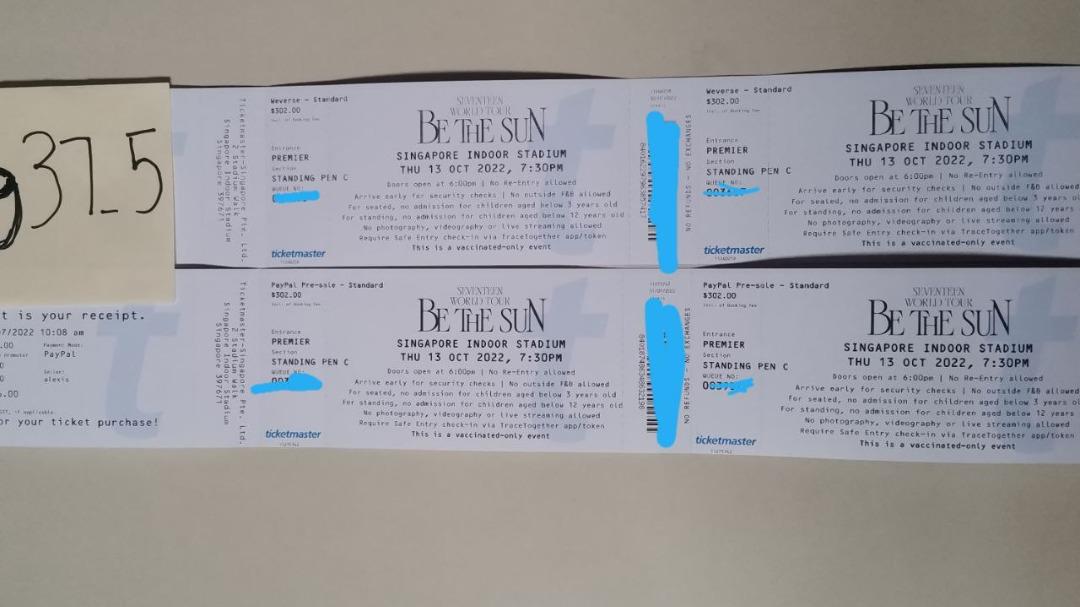 [HTB] PROOF & TNC Ticketing help, Tickets & Vouchers, Event Tickets on ...