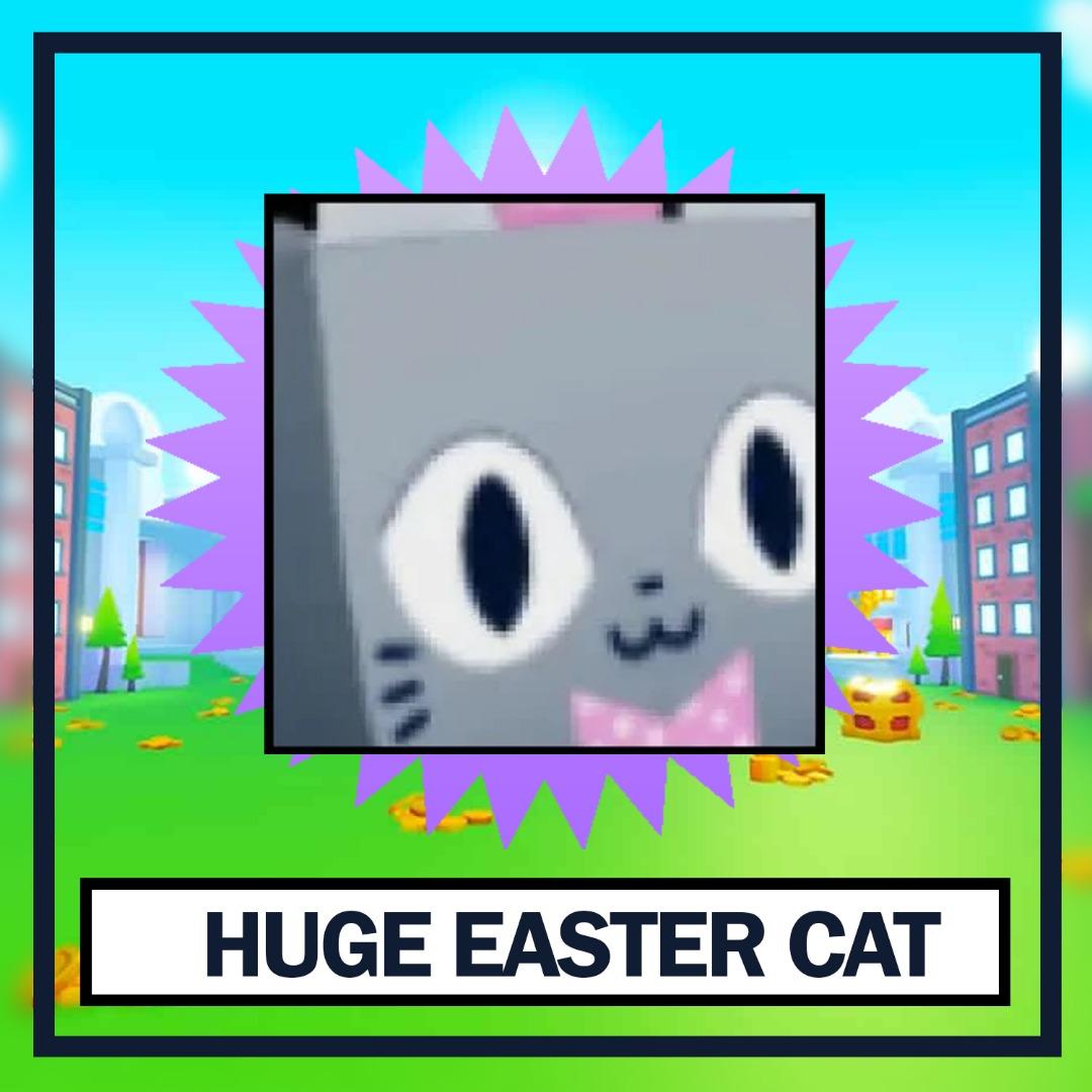 Huge Easter Cat Pet Simulator X, Video Gaming, Gaming Accessories, In