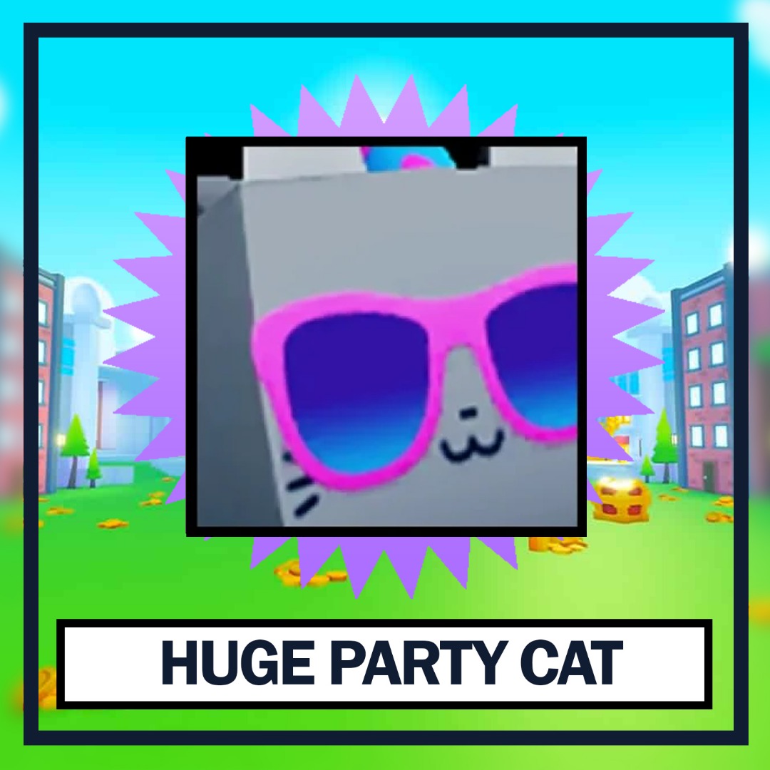 Huge Party Cat Pet Simulator X, Video Gaming, Gaming Accessories, In