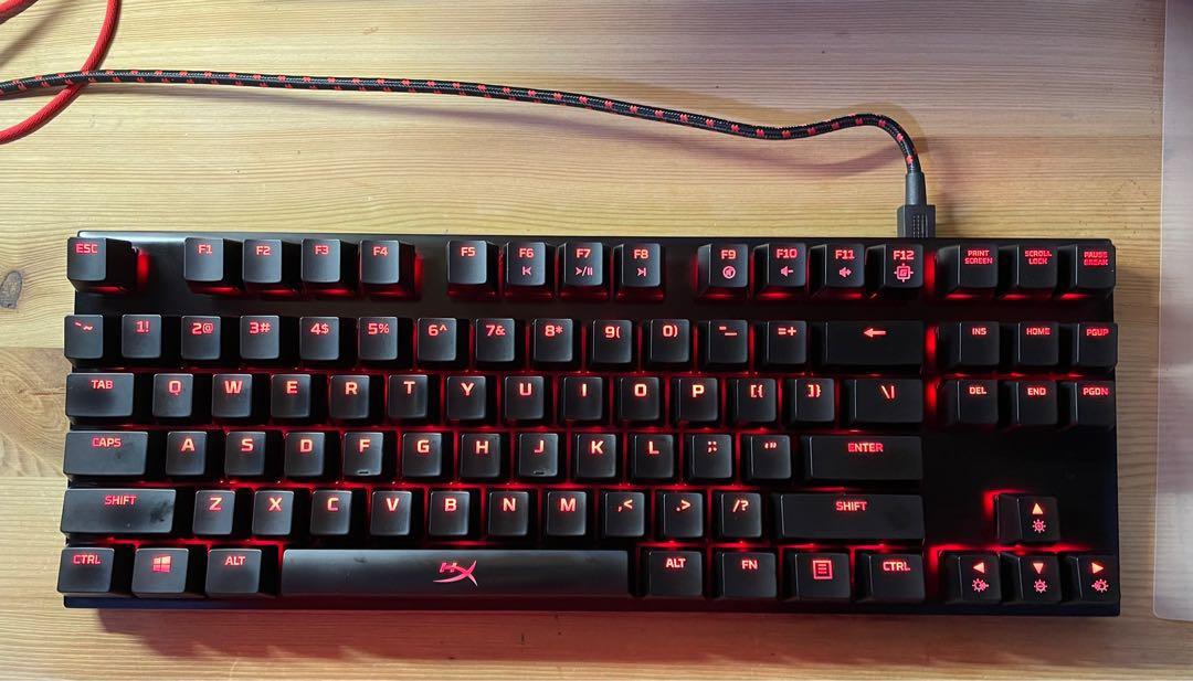 Hyperx Alloy FPS Pro Cherry MX Red Linear Mechanical Keyboard ...