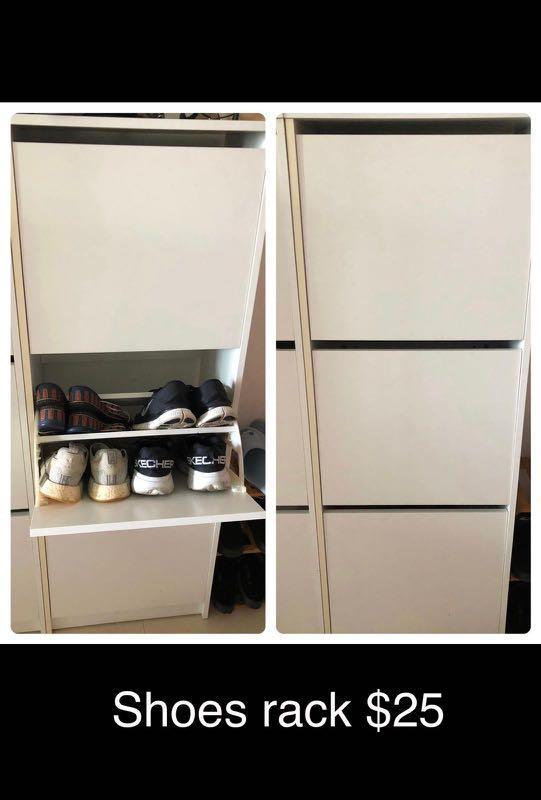 Ikea shoe rack, Furniture & Home Living, Furniture, Shelves, & Racks on Carousell