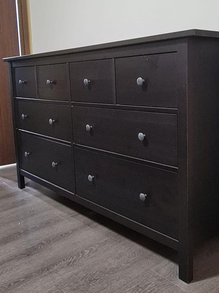 IKEA wooden shelf drawers, Furniture & Home Living, Furniture, Shelves