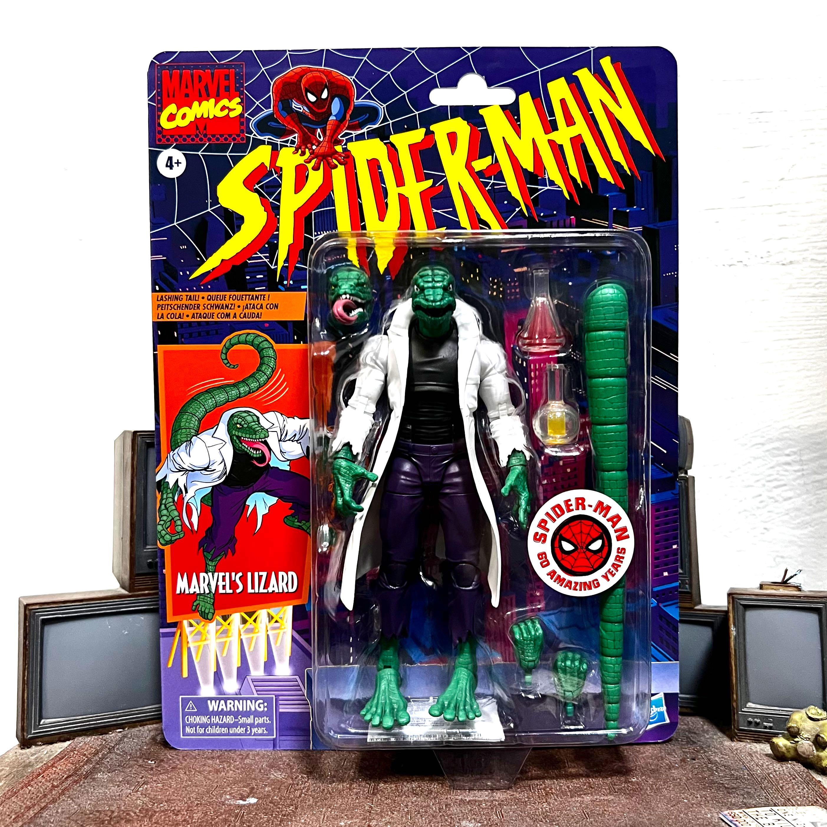 In hand] Hasbro Marvel Legends Spiderman Spider-man Lizard