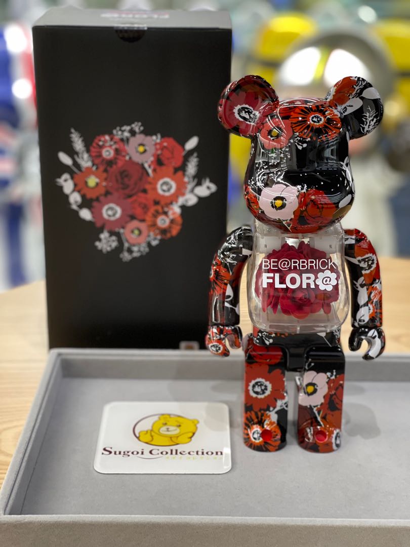 BE@RBRICK FLOR@ 400% flora bearbrick