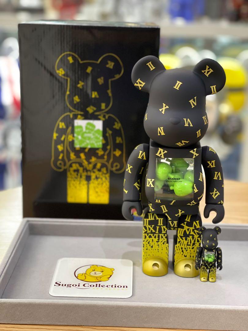 Bearbrick Shareef 3 100% & 400% Set - US