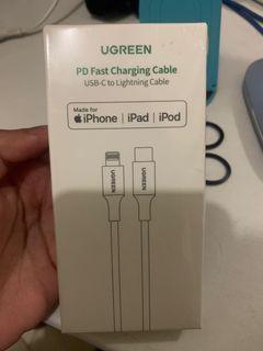 (Include ongkir) Ugreen Kabel charger USB-C to iPhone Lightning