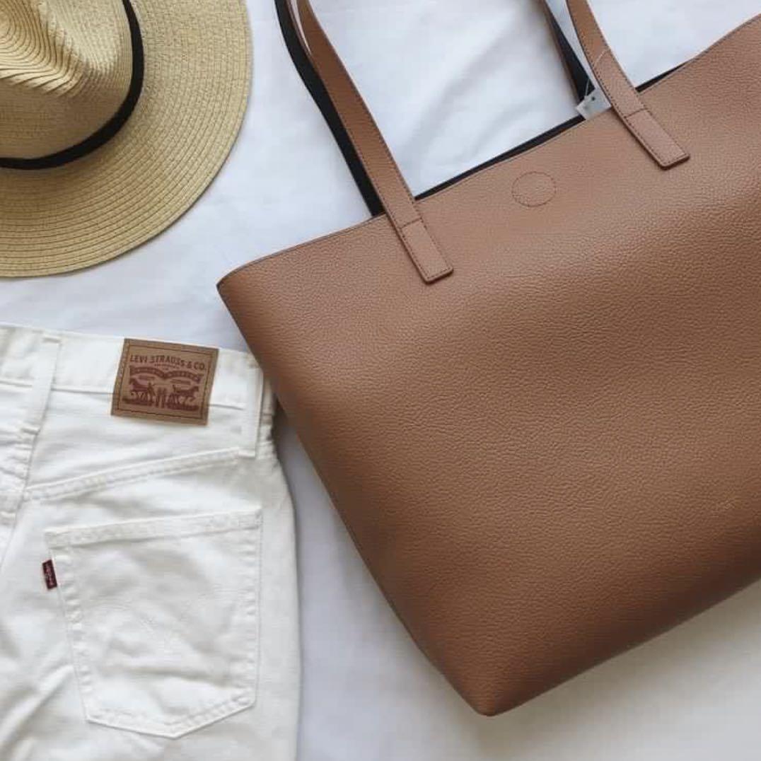 J crew reversible tote bag online