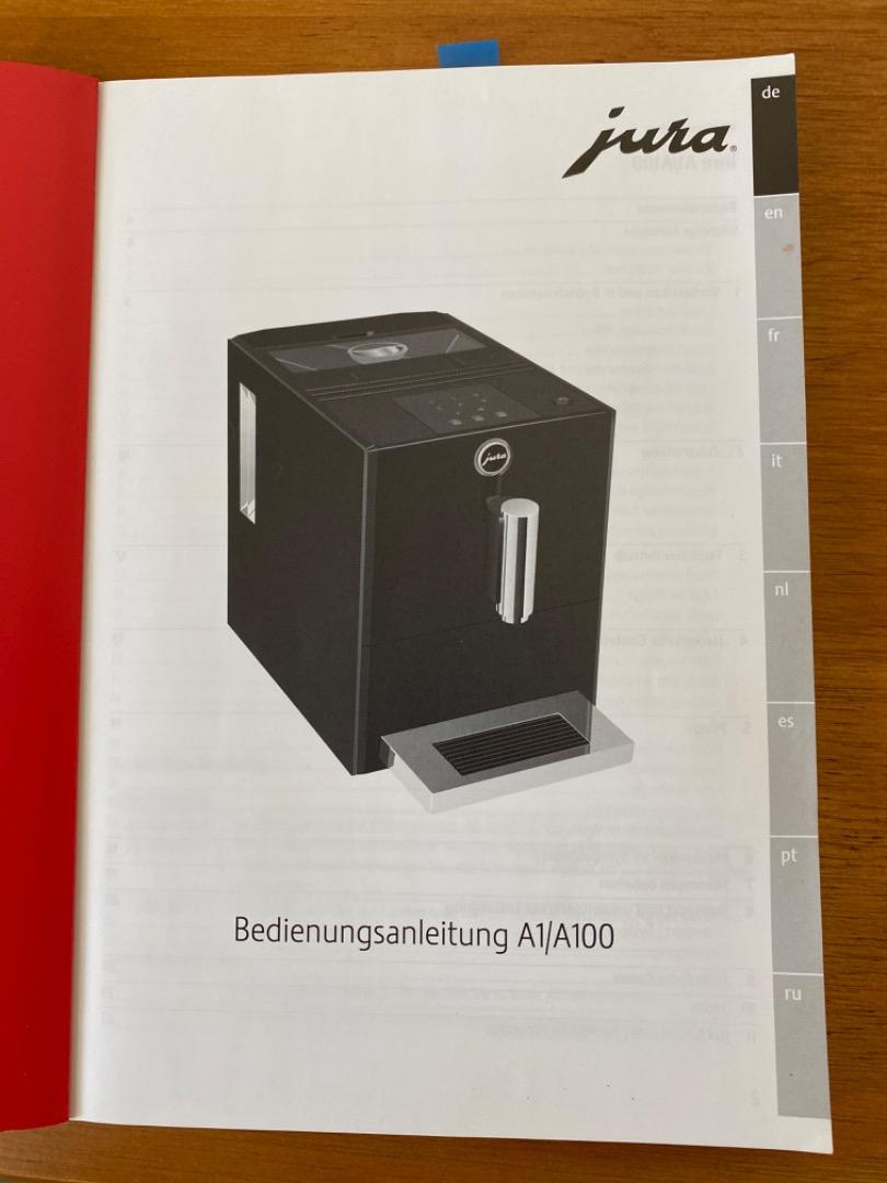 Jura A1 coffee machine, TV & Home Appliances, Kitchen Appliances