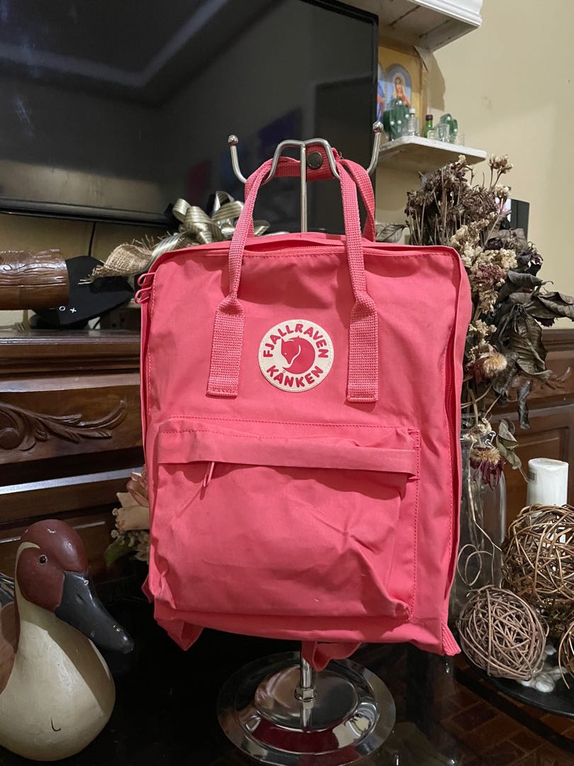 Fjallraven top kanken neon