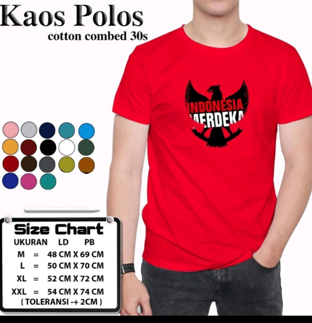 Kaos indonesia merdeka baju indonesia merdeka kaos kemerdekaan kaos 17