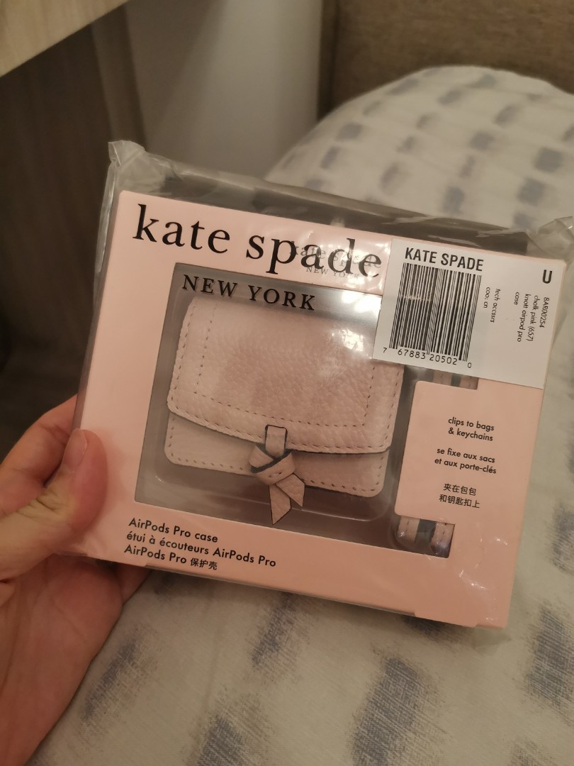 CLEARANCE] Kate Spade Knott Airpods Pro case, Women's Fashion, Watches &  Accessories, Other Accessories on Carousell
