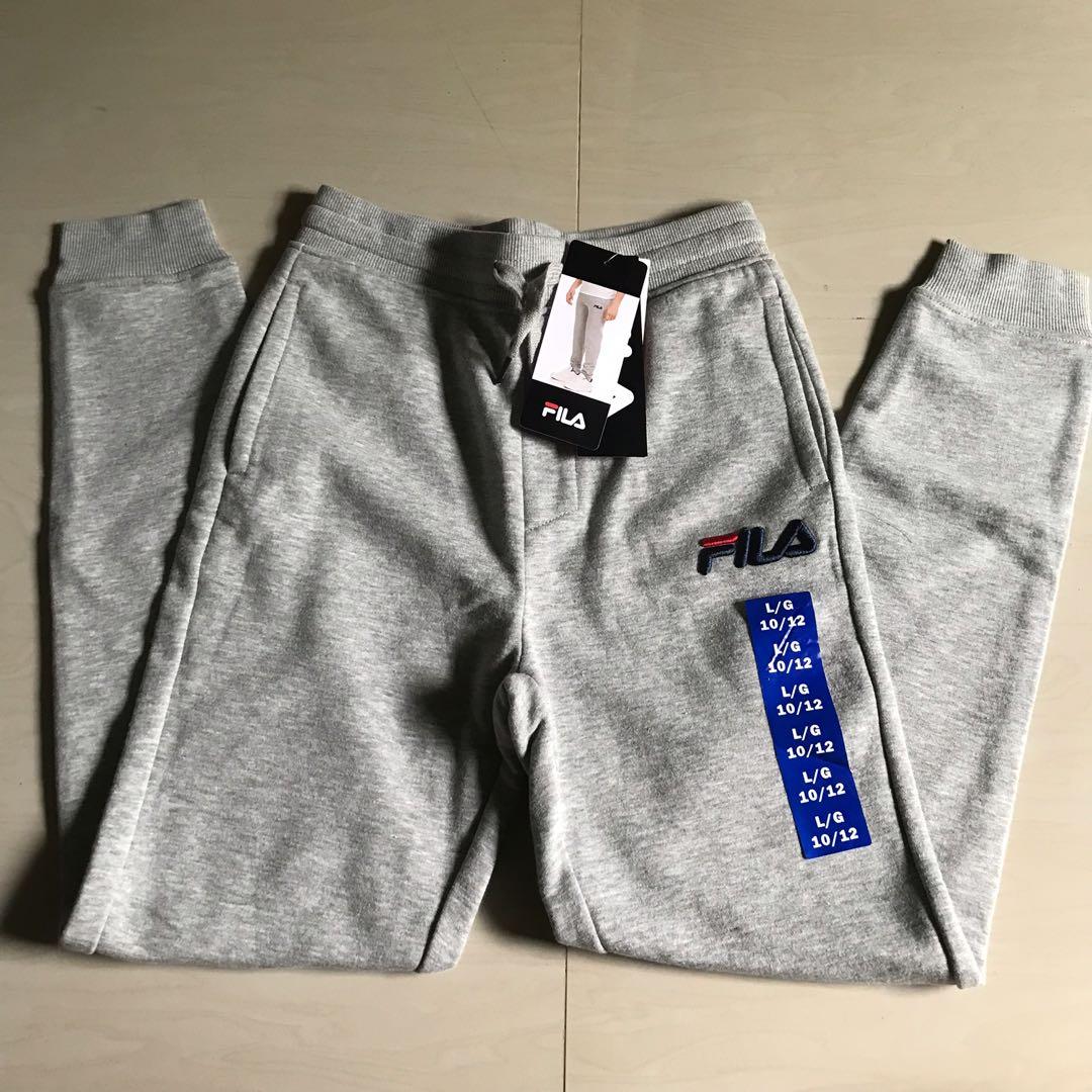 Boys fila joggers outlet