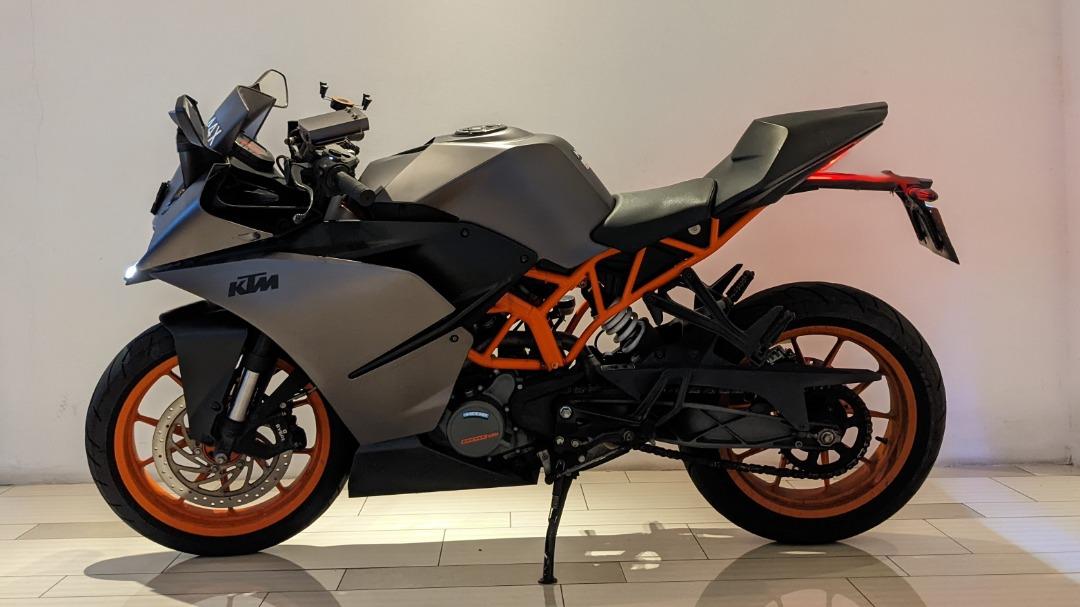 ktm rc 125 dark galvano