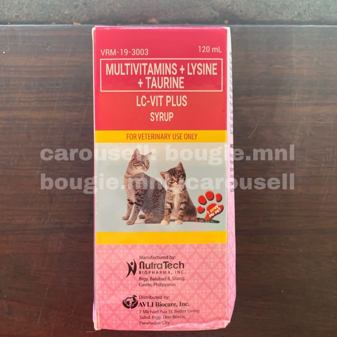 LC Vit Plus Syrup 120ml (Cat Vitamins), Pet Supplies, Health & Grooming
