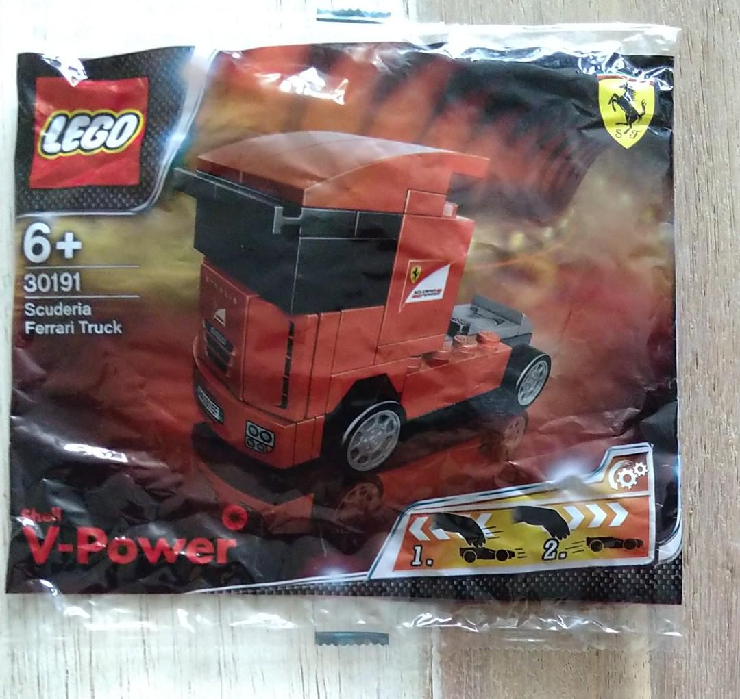 Lego Ferrari Truck Shell V Power 興趣及遊戲 玩具 遊戲類 Carousell