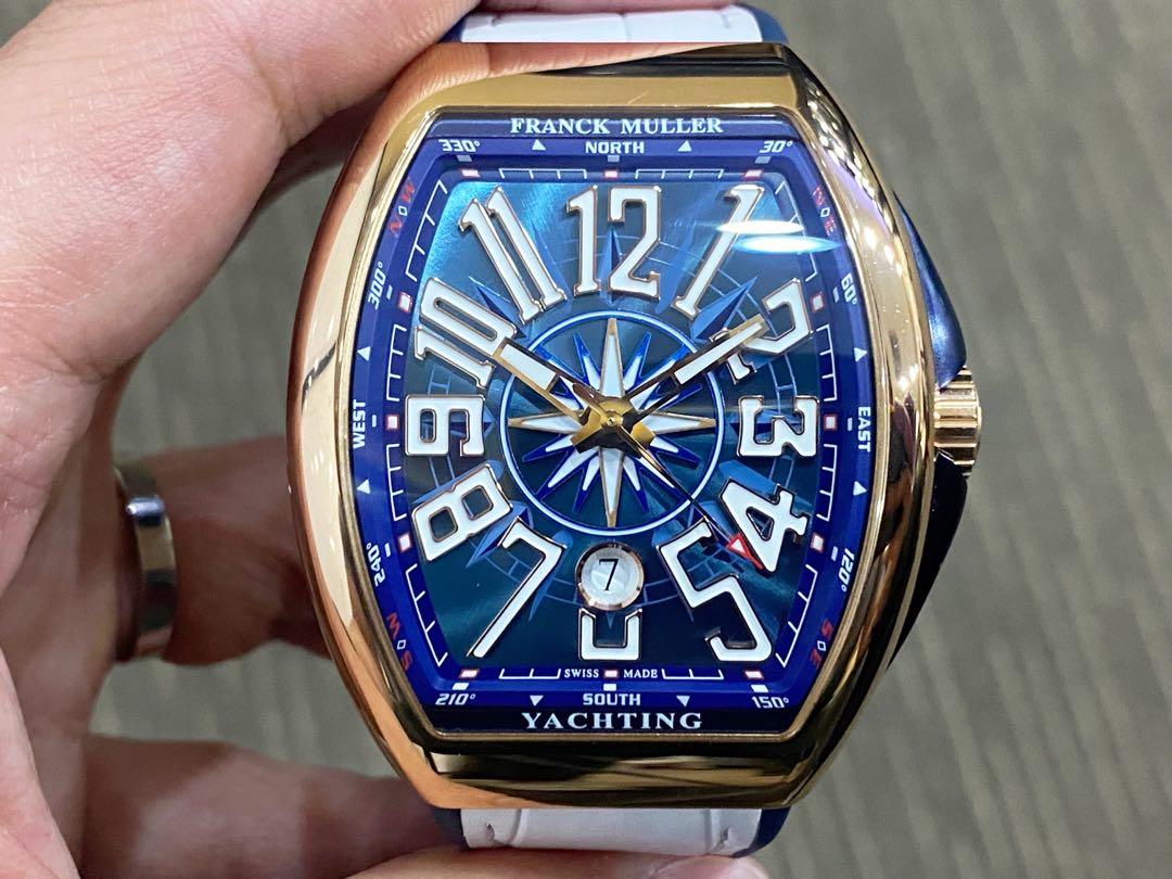 Franck muller yachting rose gold on sale