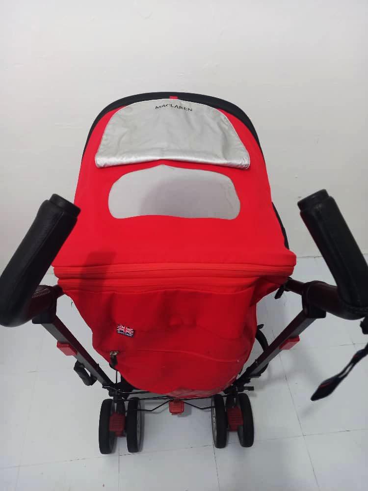 Maclaren bmw 2025 stroller red