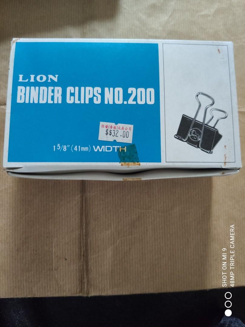 Lion 2025 binder clips